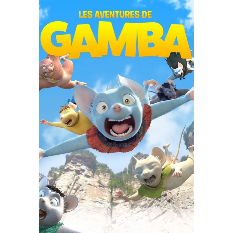 LES AVENTURES DE GAMBA. DVD