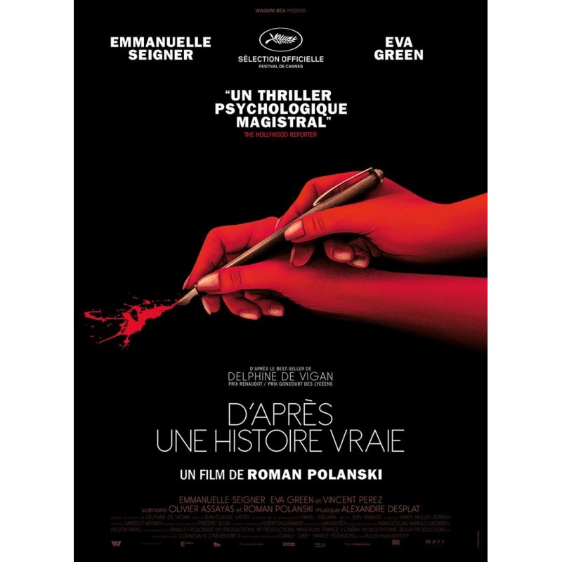 D'APRÈS UNE HISTOIRE VRAIE. DVD