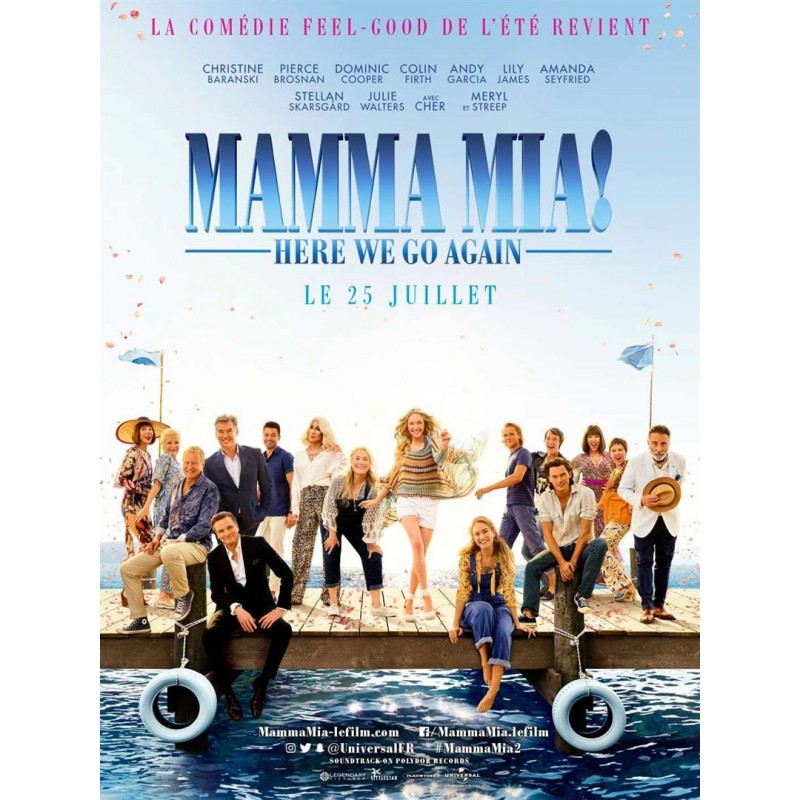 MAMMA MIA 2 HERE WE GO AGAIN. NEWS