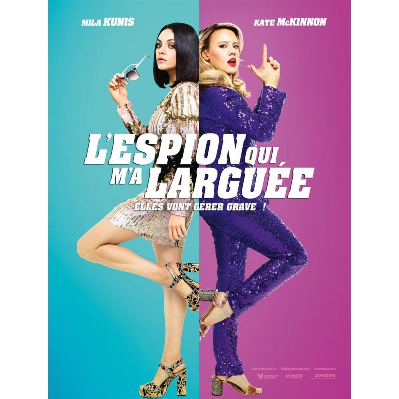 L'ESPION QUI M'A LARGUÉE. DVD