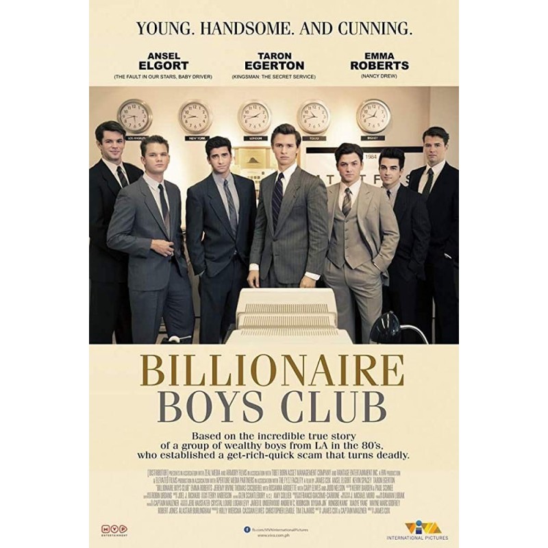 BILLIONAIRE BOYS CLUB. DVD