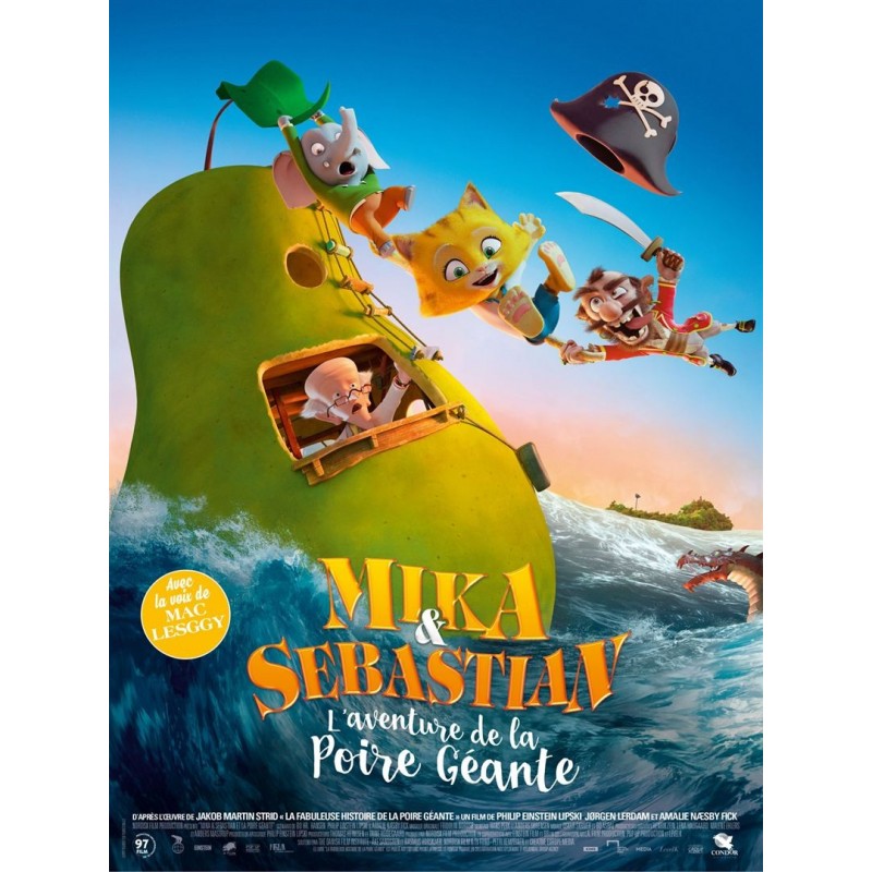 MIKA & SEBASTIAN L’AVENTURE DE LA POIRE GÉANTE. DVD