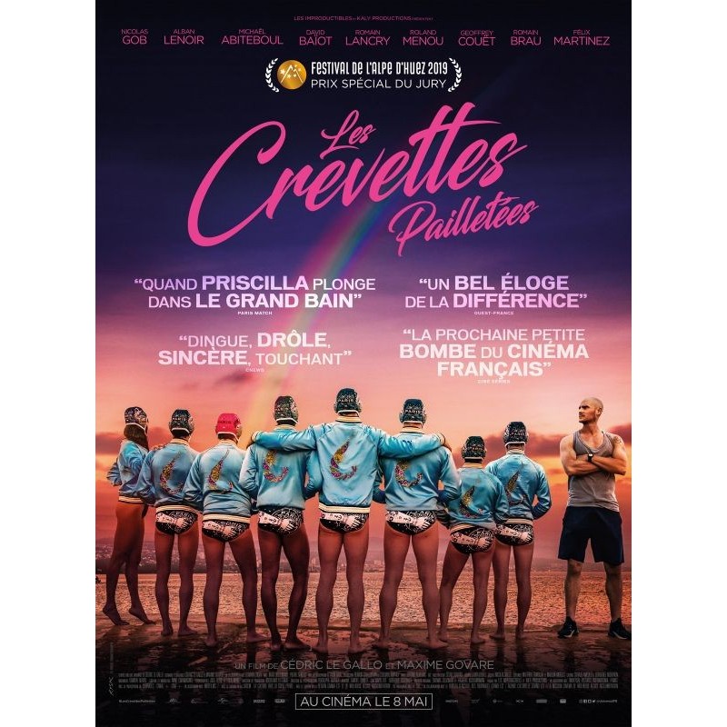 LES CREVETTES PAILLETÉES. DVD