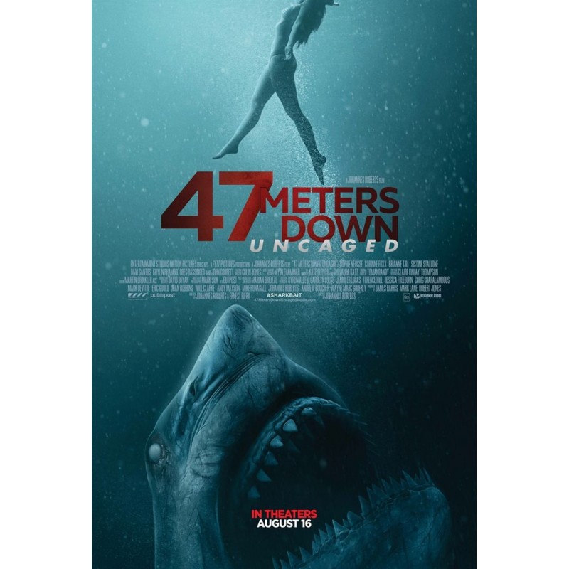 47 METERS DOWN: UNCAGED. DVD