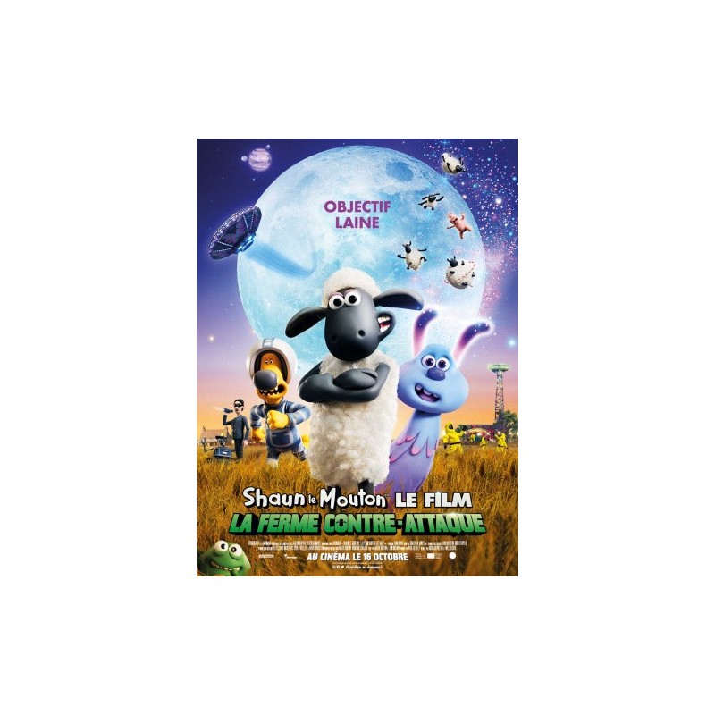 SHAUN LE MOUTON LE FILM : LA FERME CONTRE-ATTAQUE. DVD