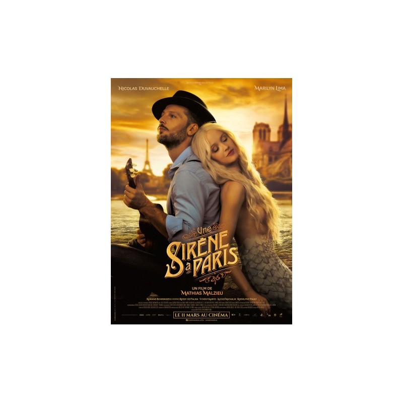 UNE SIRÈNE À PARIS. DVD